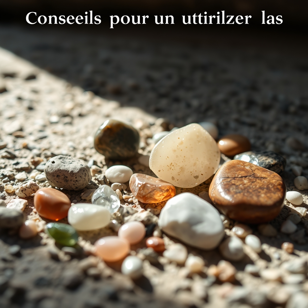 Photo : Conseils pour utiliser les pierres en lithothérapie : Guide 2026