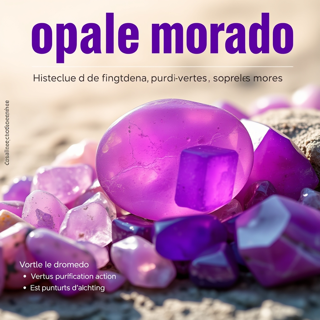 Photo : Opale Morado : Découvrez ses Vertus et Comment l'Utiliser en 2026
