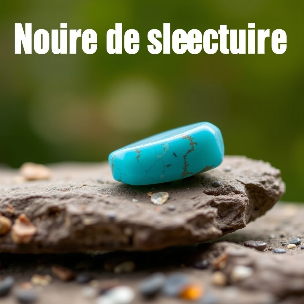 Notre sélection sur Amazon — Pierre de turquoise pour la protection et la chance