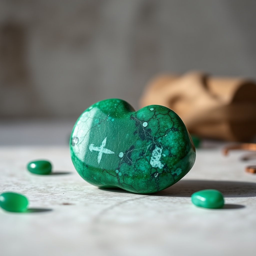 Les vertus traditionnelles de la pierre de malachite pour le cœur — Vertus de la pierre de malachite pour le cœur